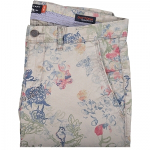 Chino short Warm grijs