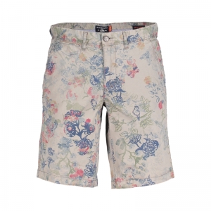 Chino short Warm grijs