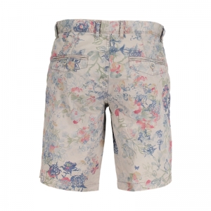 Chino short Warm grijs