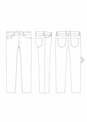 Slim fit - DS dual 965 Grey