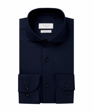 Hux - Japanese knitted shirt Navy