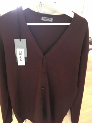 Cardigan met knopen 205 Navy