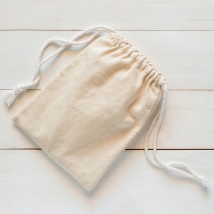 Jute zakje voor parfumblokjes Jute