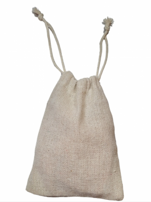 Jute zakje voor parfumblokjes Jute