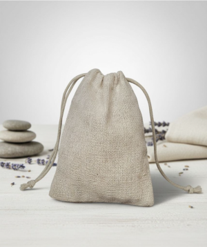Jute zakje voor parfumblokjes Jute