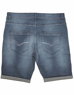 Stretch blue denim