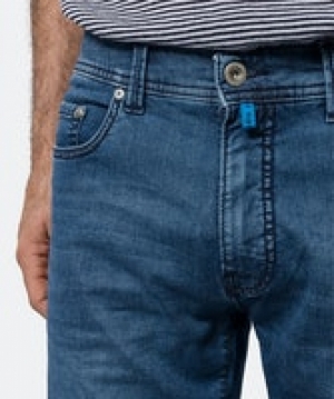 Lyon +Size Bermuda 6828-blue fashi