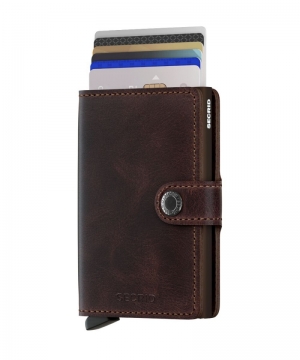 Miniwallet Vintage chocolate