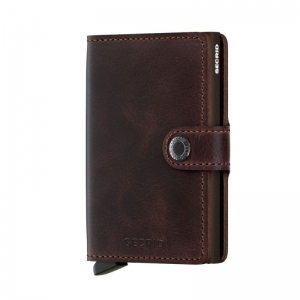 Miniwallet Vintage chocolate