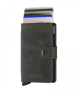 slimwallet Olive-Black
