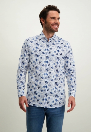 Bladerprint 1156 wit grijsb