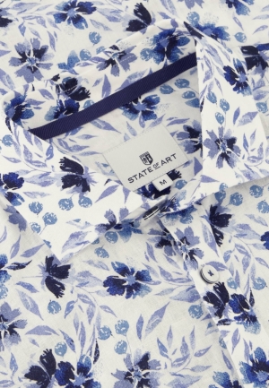 Bladerprint 1156 wit grijsb