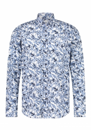 Bladerprint 1159 wit donker