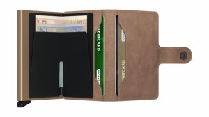Miniwallet Vintage taupe