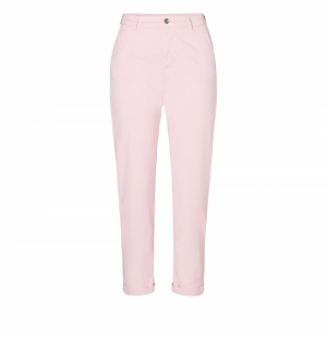 Chino turn up 409R candy pink