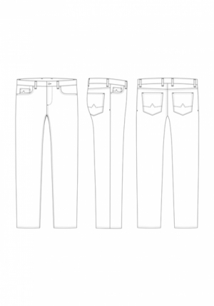 Pipe 885 dark blue
