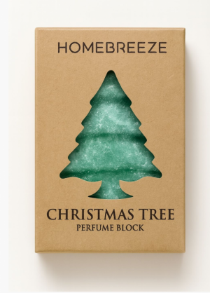 Kerstboom Parfumblokje groen