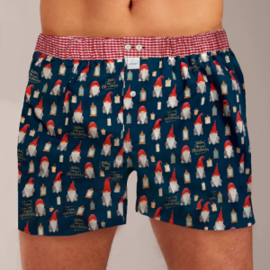 Christmas 2 Boxer short Bleue foncé