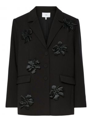 YASFLISRA FLOWER LS BLAZER - S 190939002 Black
