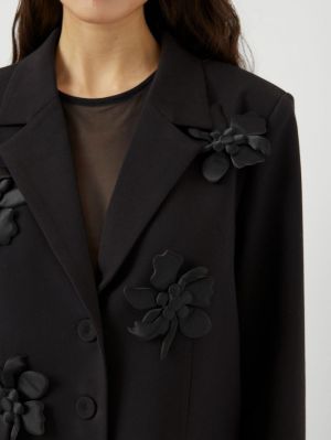 YASFLISRA FLOWER LS BLAZER - S 190939002 Black