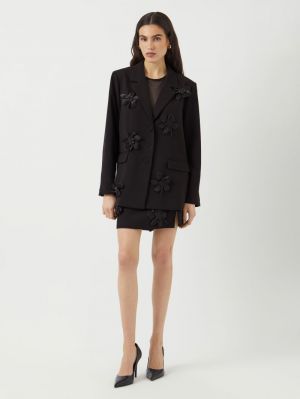 YASFLISRA FLOWER LS BLAZER - S 190939002 Black