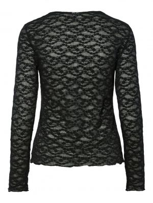 YASCARA LS LACE TOP 190939 Black