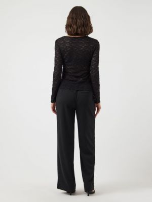 YASCARA LS LACE TOP 190939 Black