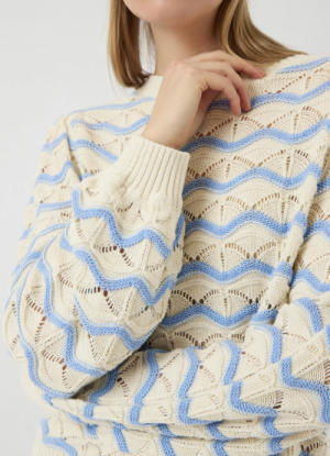 YASVIMA LS KNIT PULLOVER S. 214151001 Birch