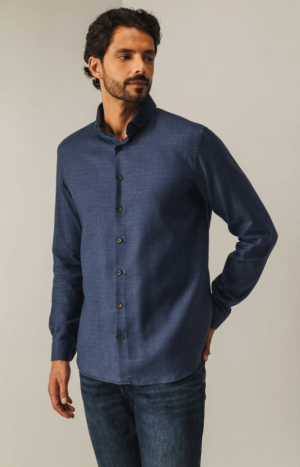 Katoen double face 5900 donkerblau