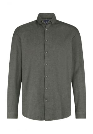 Uni hemd BD 3759 mosgroen d