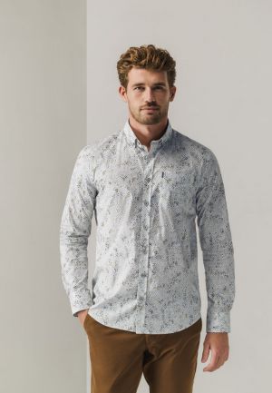 BD multicolour print 8311 camel wit