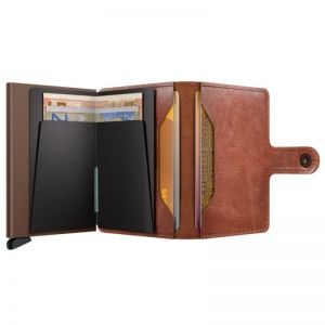 Miniwallet Vintage Bruin