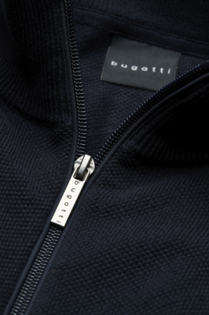 Cardigan met rits 390 marine
