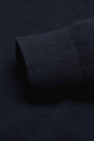 Cardigan met rits 390 marine