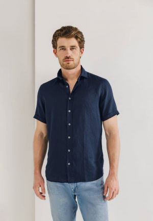 Uni hemd 5900 donkerblau