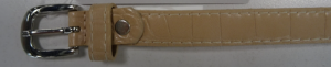 Smalle riem 2 cm. 200 beige
