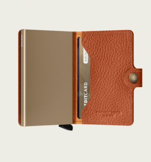 Miniwallet Vintage camel