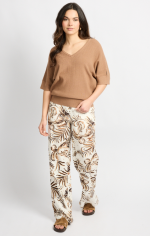 Paige pants - Printed 011507 Offwhite