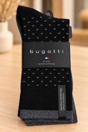 2 paar Min. pattern 610 Black