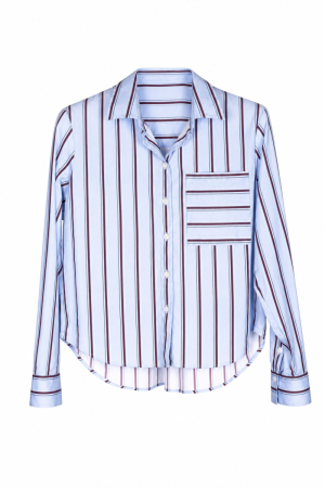Brianna Bordeaux stripe