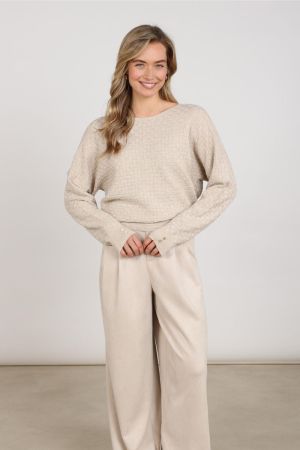 Kento Lurex sand
