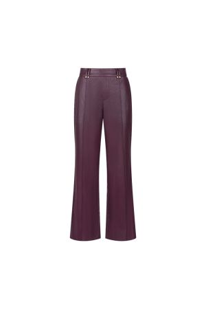 Jill pants PU cherry