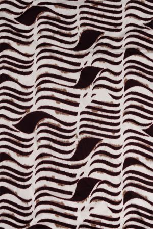 Cici scarf zebra off white/cherr