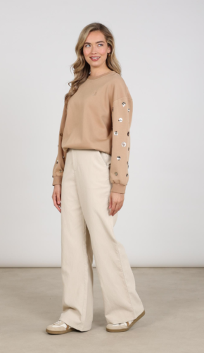 Beverly pants PU  ecru